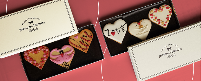 Biscuits décorés pour la Fêtes des mamies